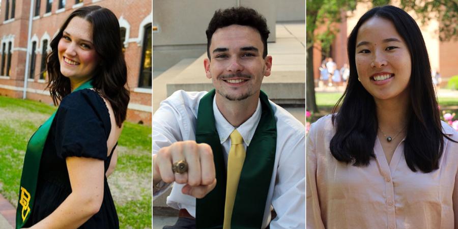 Portraits of Madeline Ahrens, Landry Stavenhagen & Michelle Tasaki