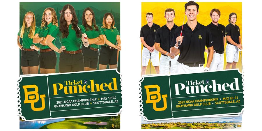 Baylor men's and women's golf advance to NCAAs