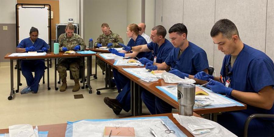 Students in the U.S. Army Graduate Program in Anesthesia Nursing